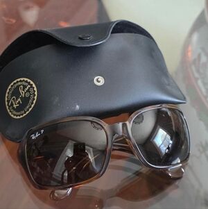 Ray-Ban Tortoise Sunglasses with Case